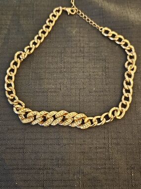 Lane Bryant Women's Gold Plated Ankle Bracelet, Adjustable